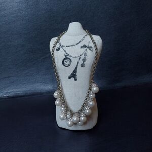 Vintage J.Crew gold-tone statement necklace